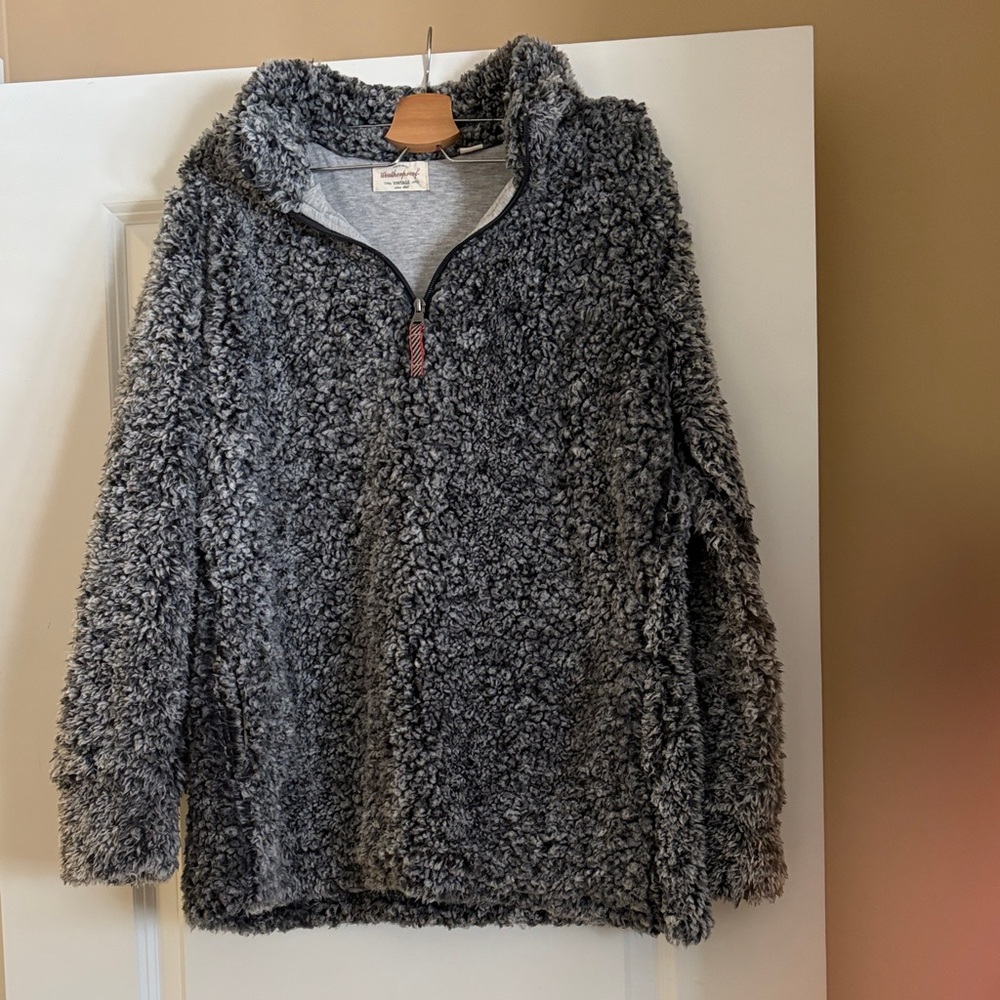Weatherproof Vintage Gray Sherpa Jacket